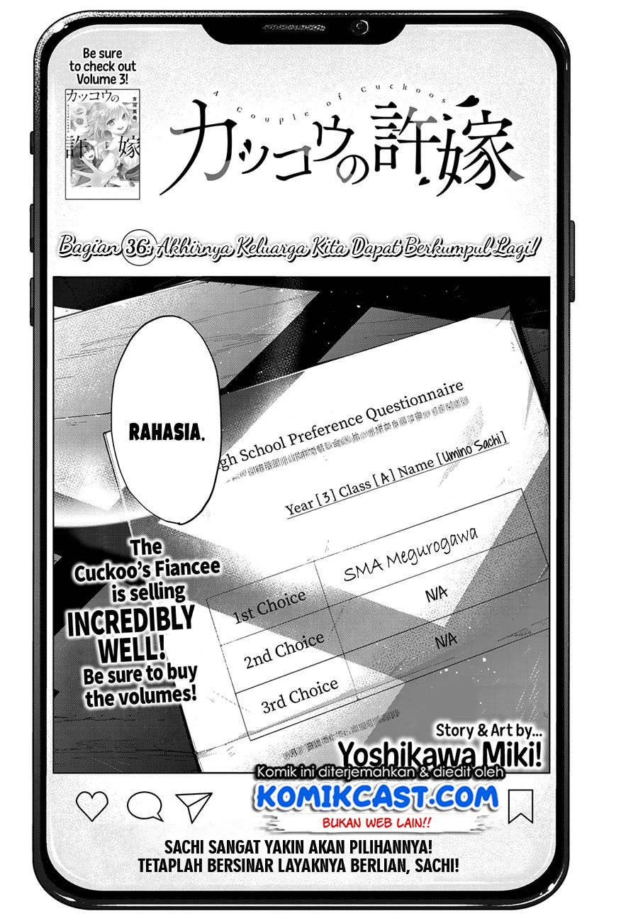 
              Kakkou no Iinazuke             Chapter 36