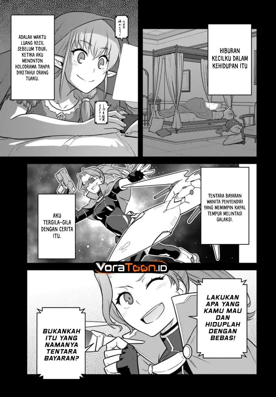 Mezametara Saikyou Soubi to Uchuusen-mochi Datta no de, Ikkodate Mezashite Youhei Toshite Jiyuu ni Ikitai Chap 60 - Next Chap 61