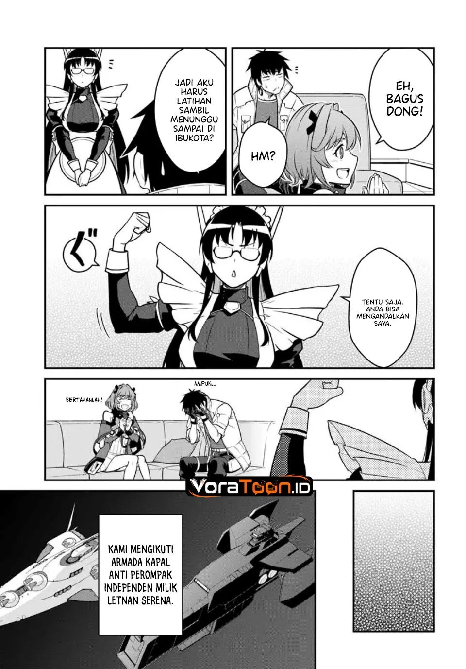 Mezametara Saikyou Soubi to Uchuusen-mochi Datta no de, Ikkodate Mezashite Youhei Toshite Jiyuu ni Ikitai Chap 60 - Next Chap 61