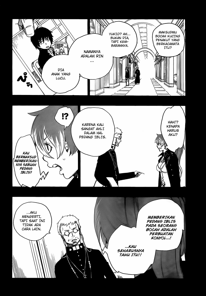 Ao No Exorcist Chapter 10