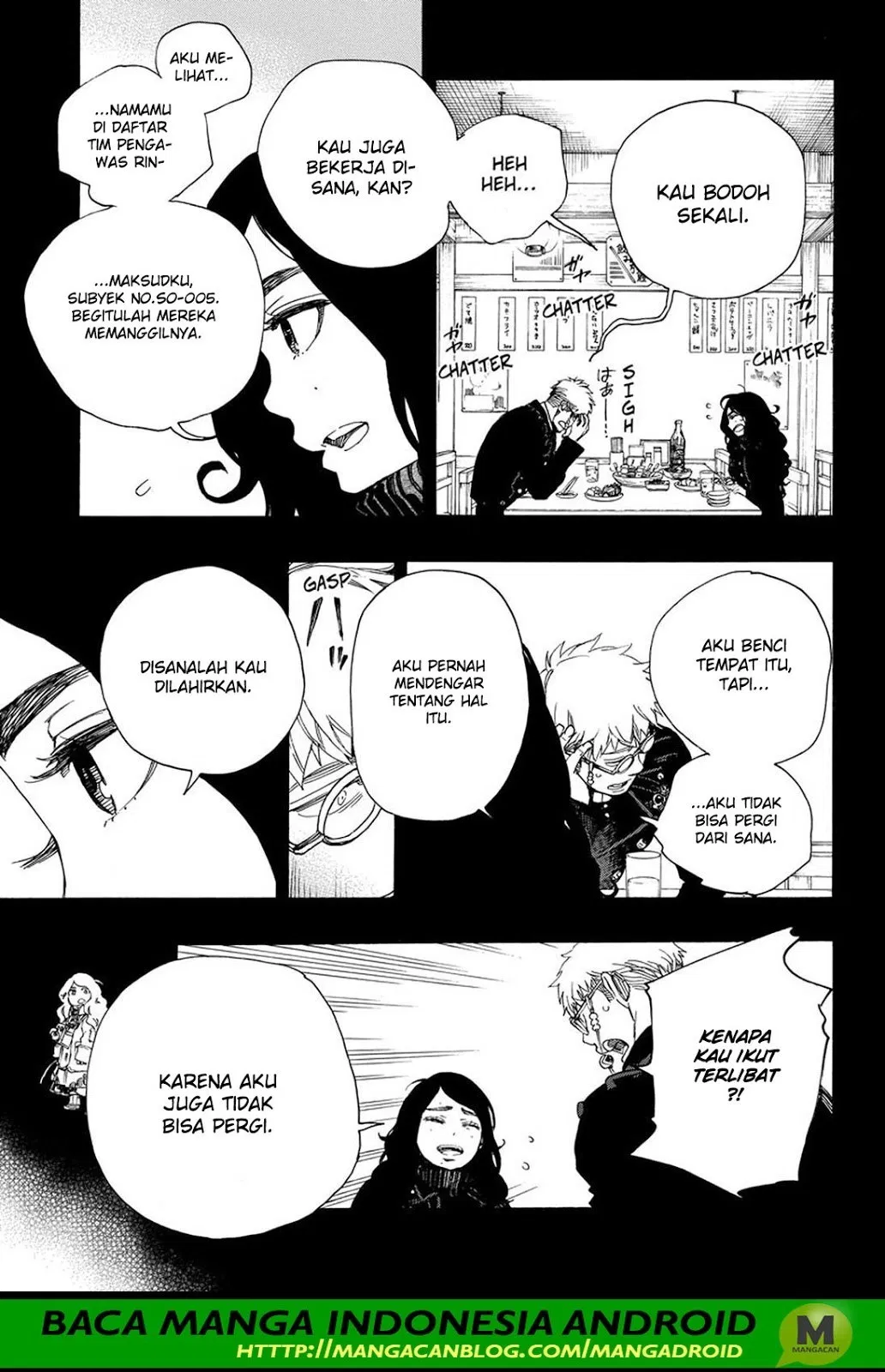 Ao No Exorcist Chapter 105