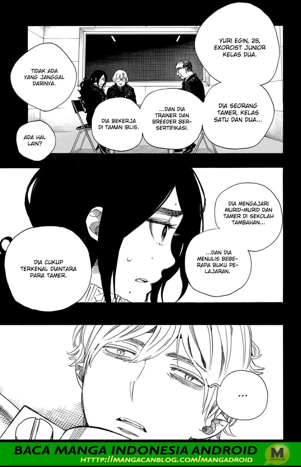 Ao No Exorcist Chapter 105