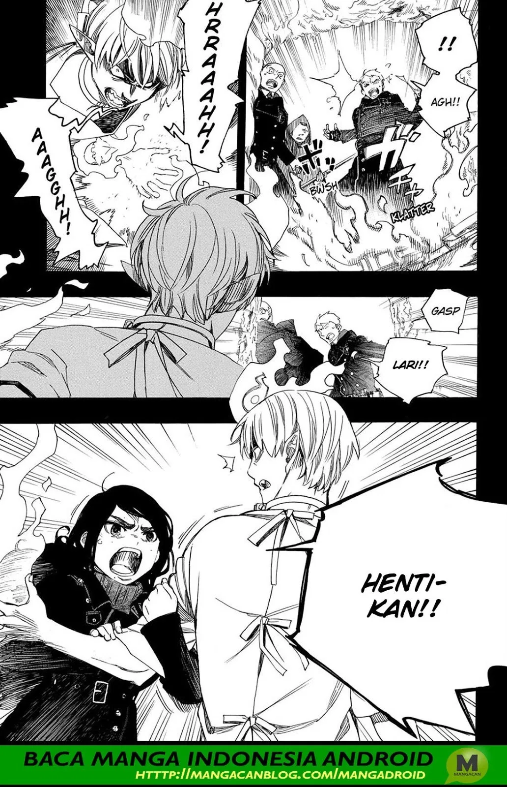 Ao No Exorcist Chapter 105