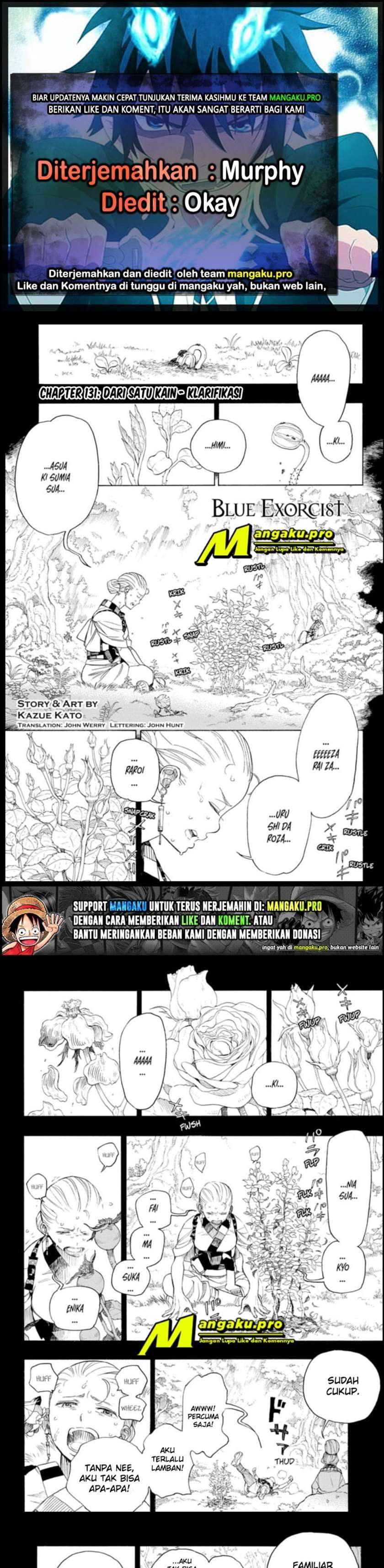 Ao No Exorcist Chapter 131.1