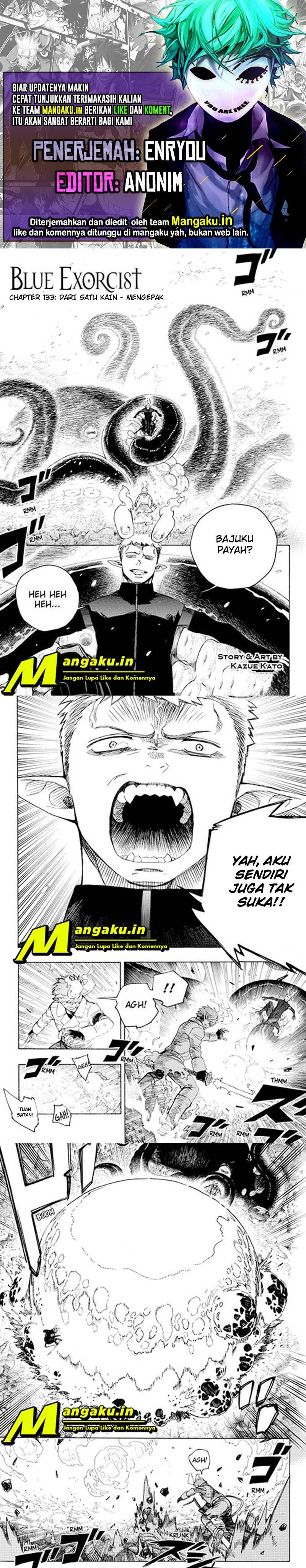 Ao No Exorcist Chapter 133