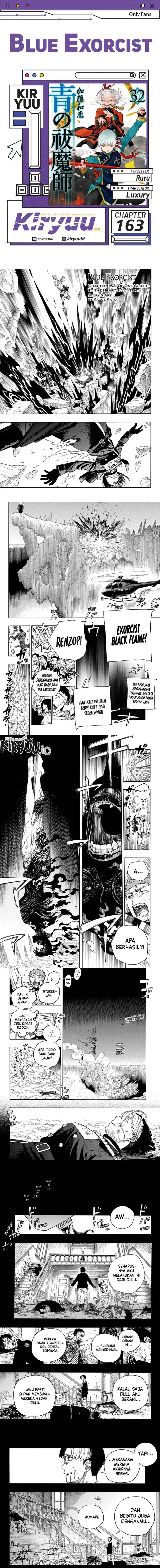 Ao No Exorcist Chapter 163