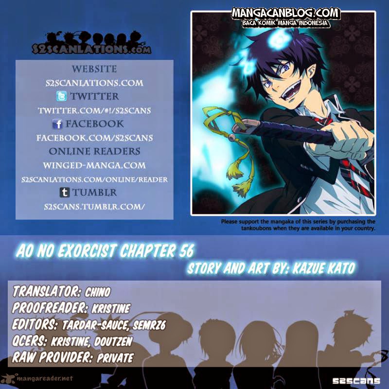 Ao No Exorcist Chapter 56