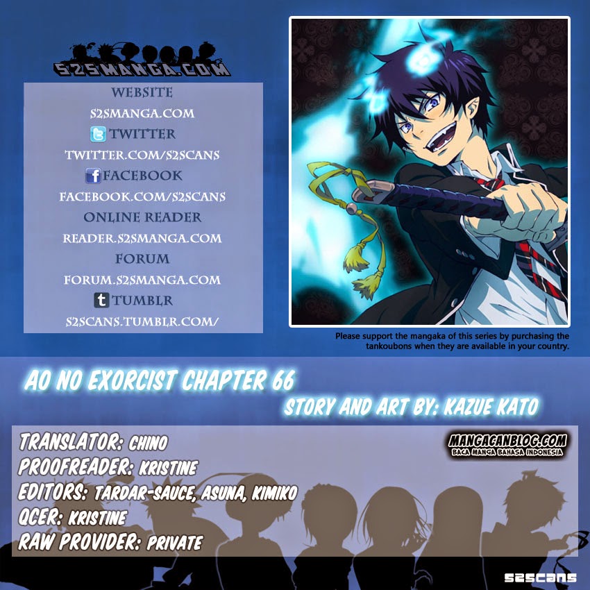 Ao No Exorcist Chapter 66