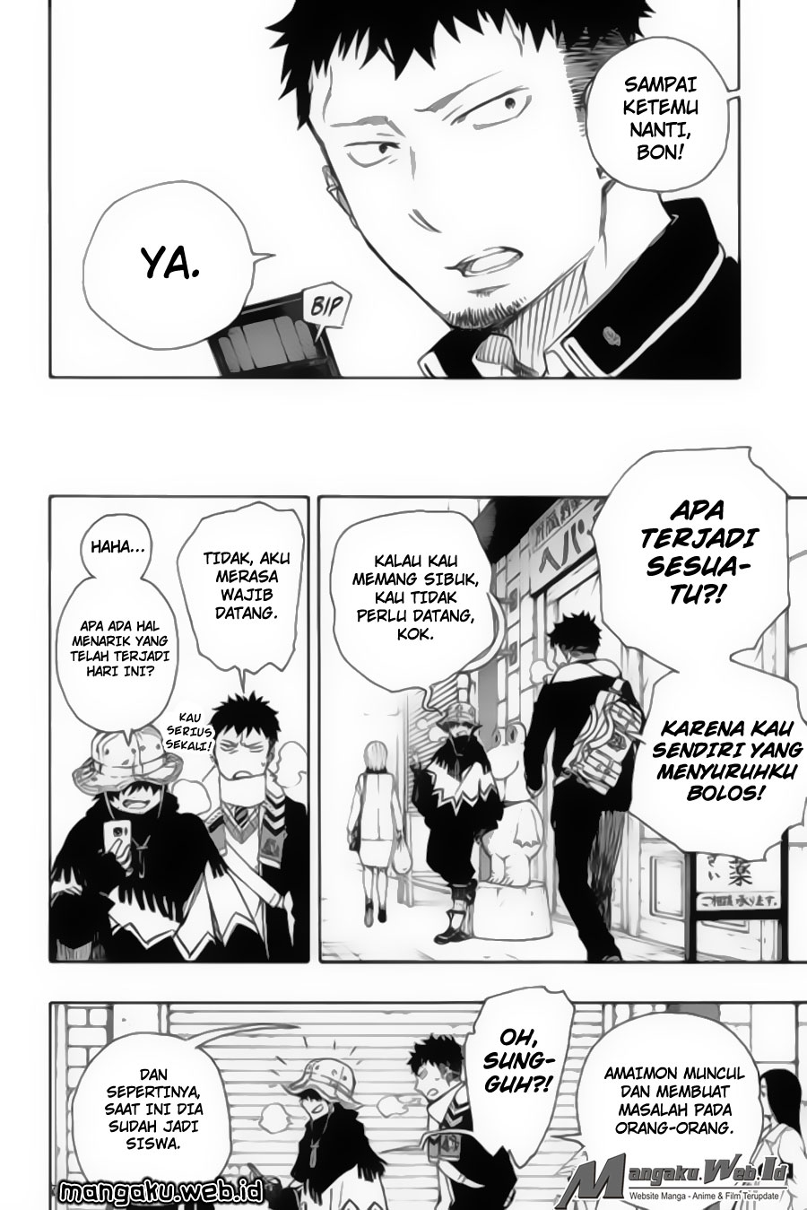 Ao No Exorcist Chapter 83