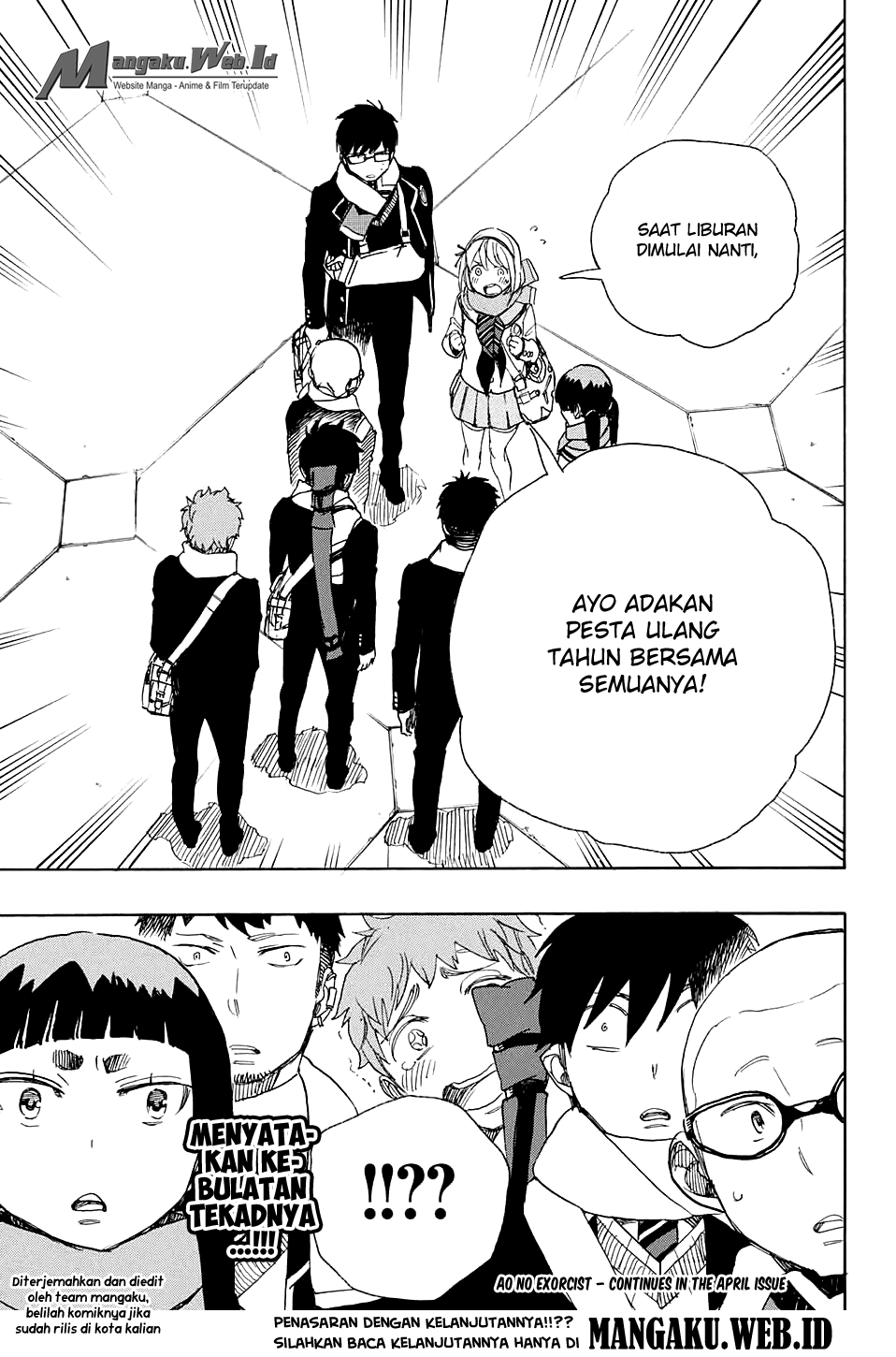 Ao No Exorcist Chapter 87