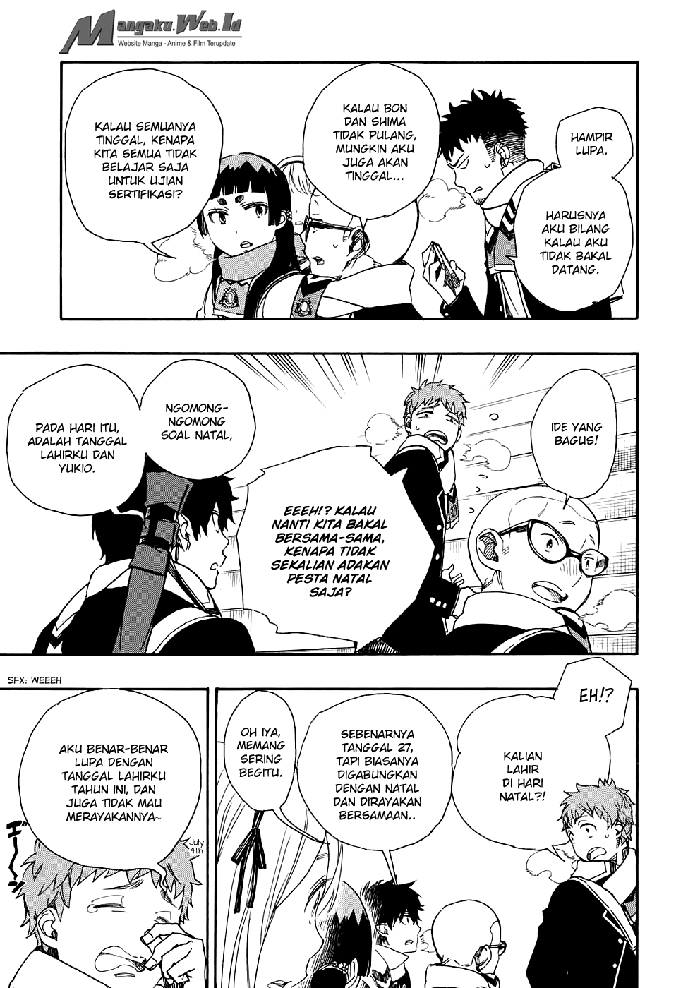 Ao No Exorcist Chapter 87