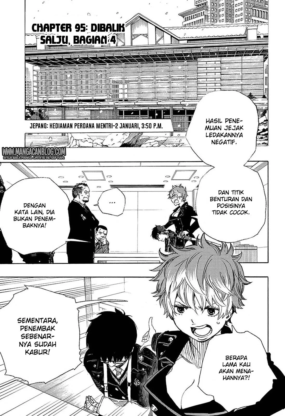 Ao No Exorcist Chapter 95