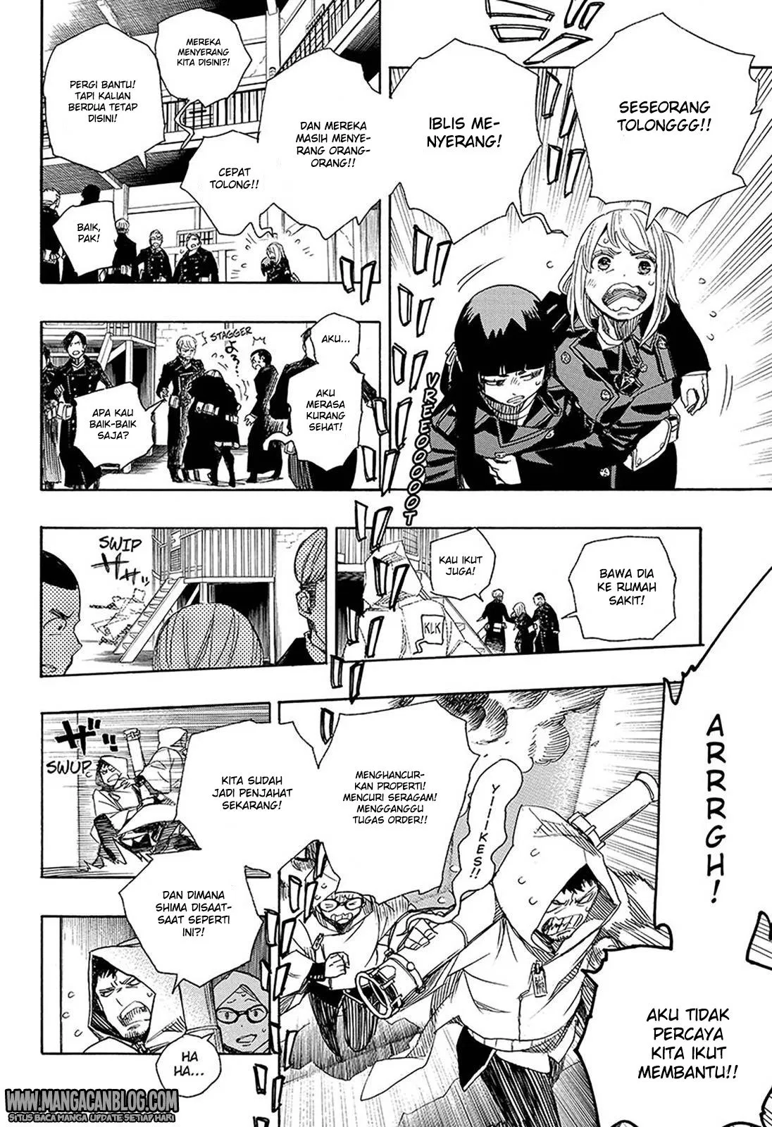 Ao No Exorcist Chapter 95