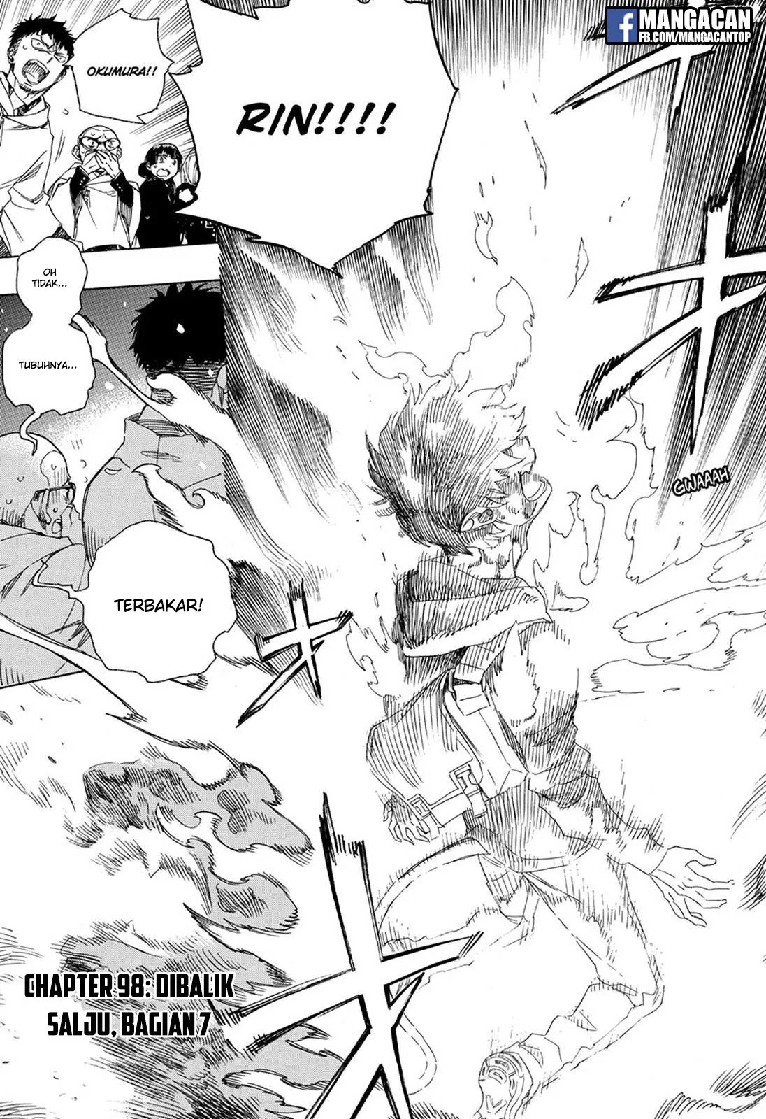 Ao No Exorcist Chapter 98
