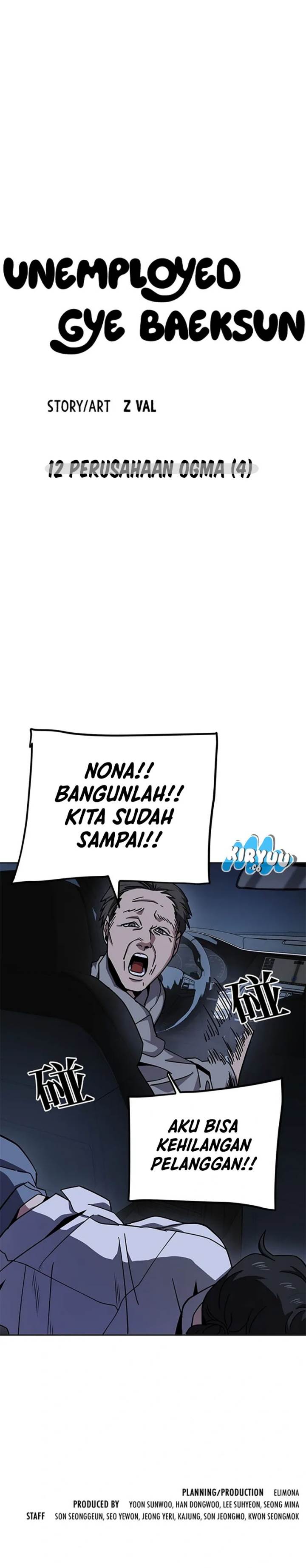 
              Unemployed Gye Baeksun             Chapter 12