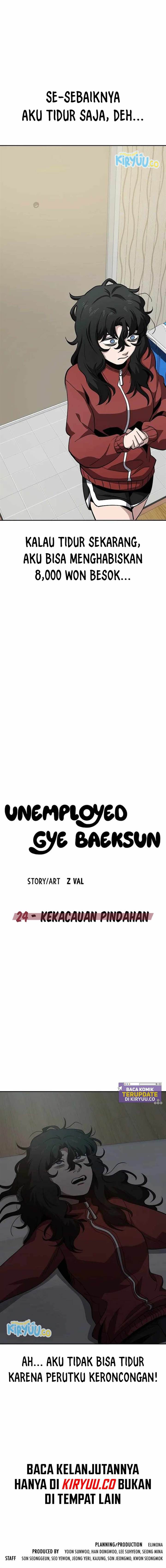 
              Unemployed Gye Baeksun             Chapter 24