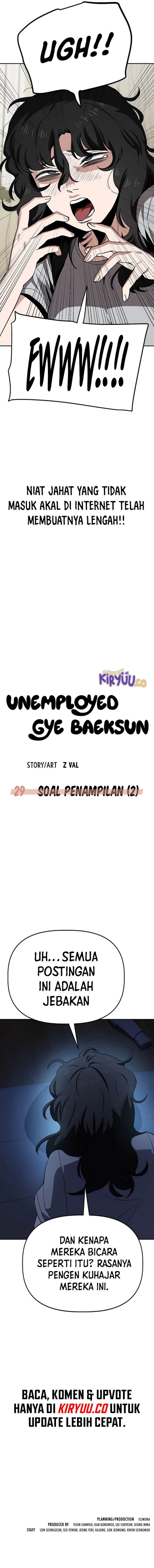 
              Unemployed Gye Baeksun             Chapter 29