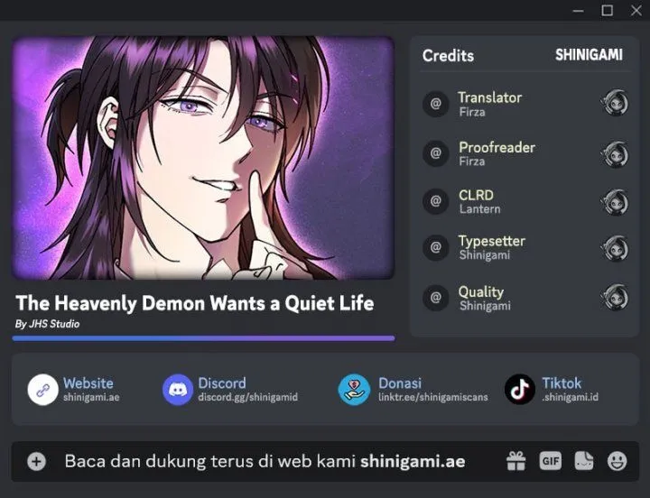 The Heavenly Demon Wants A Quiet Life Chap 101 - Next Chap 102