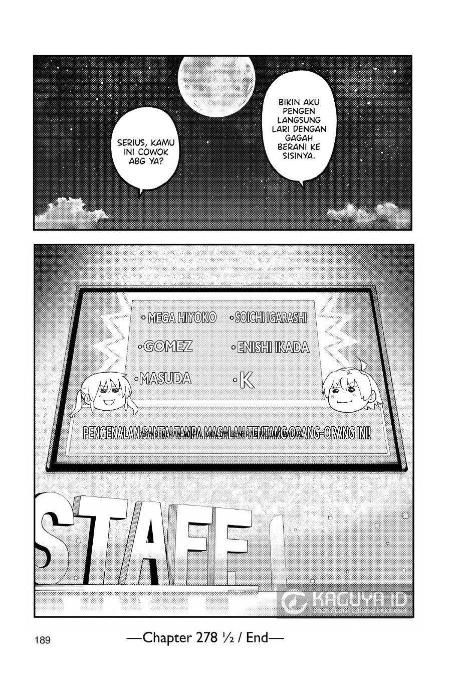 Tonikaku Kawaii Chapter 278.5