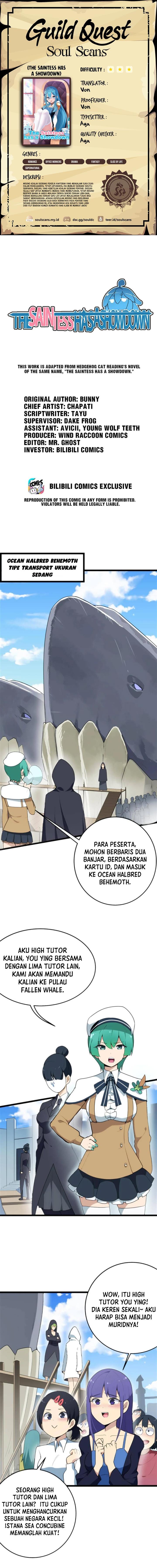 This Saint Has a Showdown Chapter 11