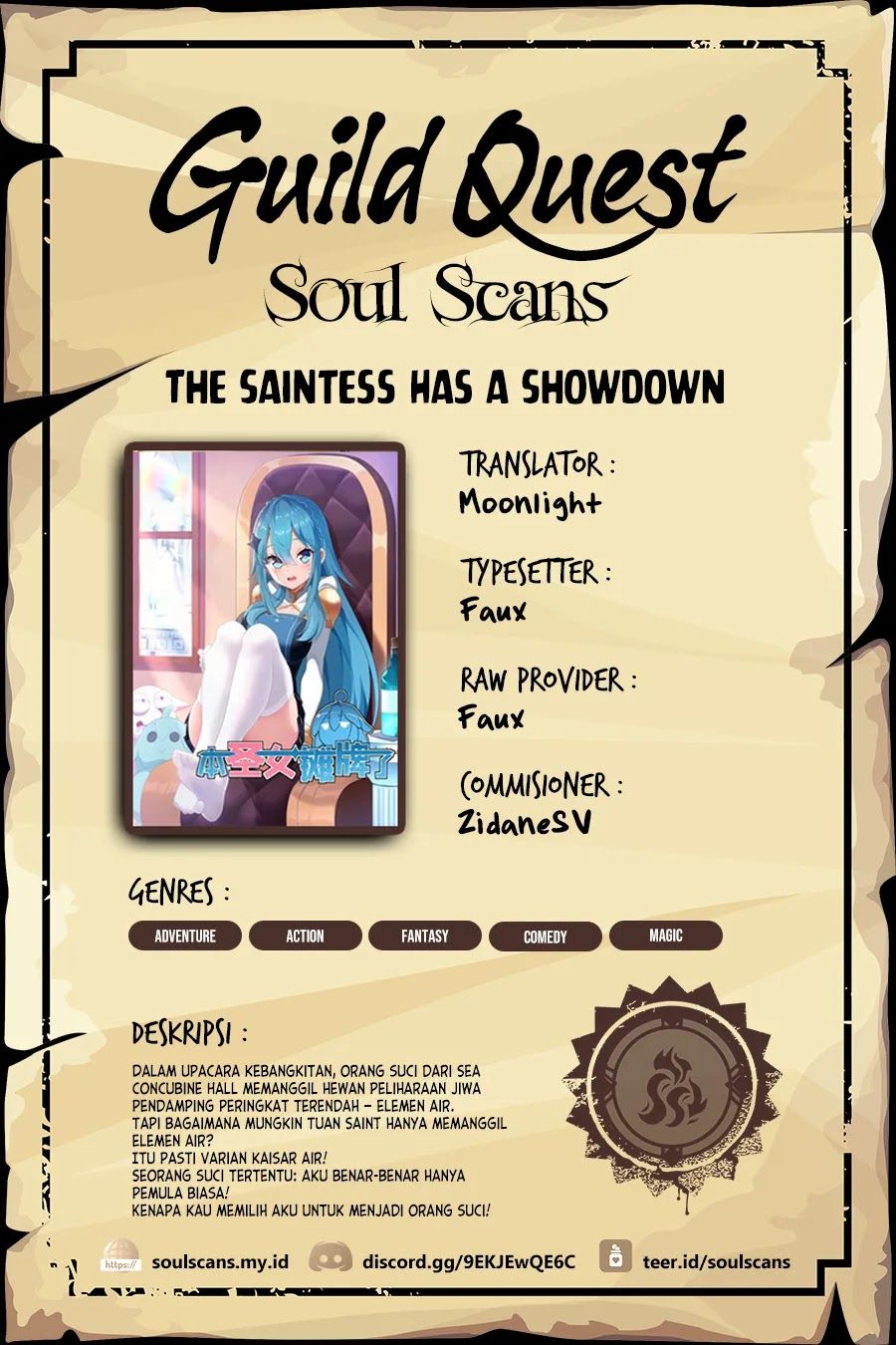 This Saint Has a Showdown Chapter 166