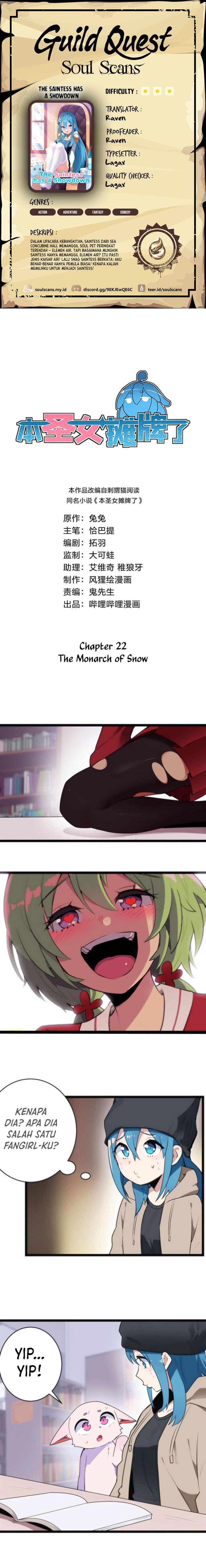 This Saint Has a Showdown Chapter 22