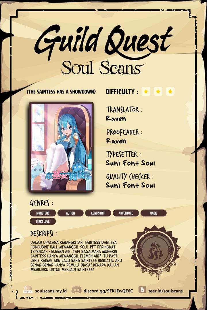 This Saint Has a Showdown Chapter 32