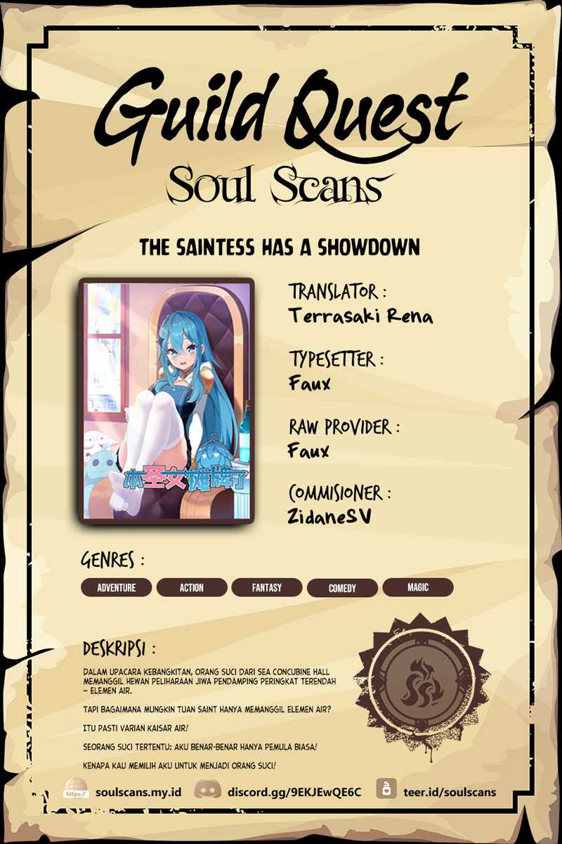 This Saint Has a Showdown Chapter 84