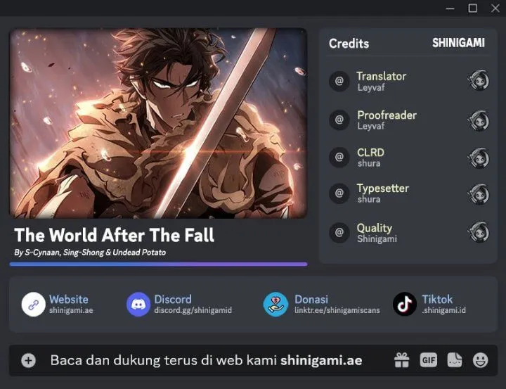 The World After the Fall Chap 256 - Next Chap 257