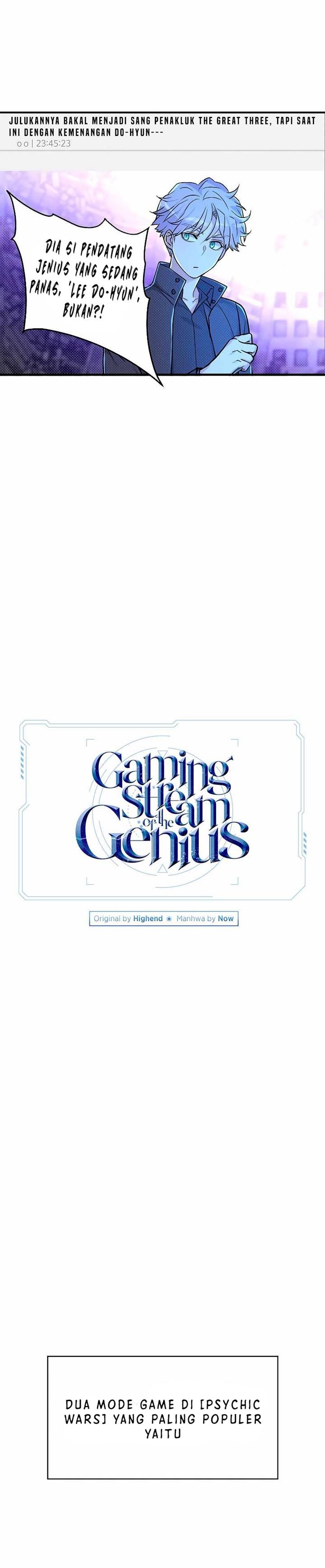 Gaming Stream of the Genius Chapter 15