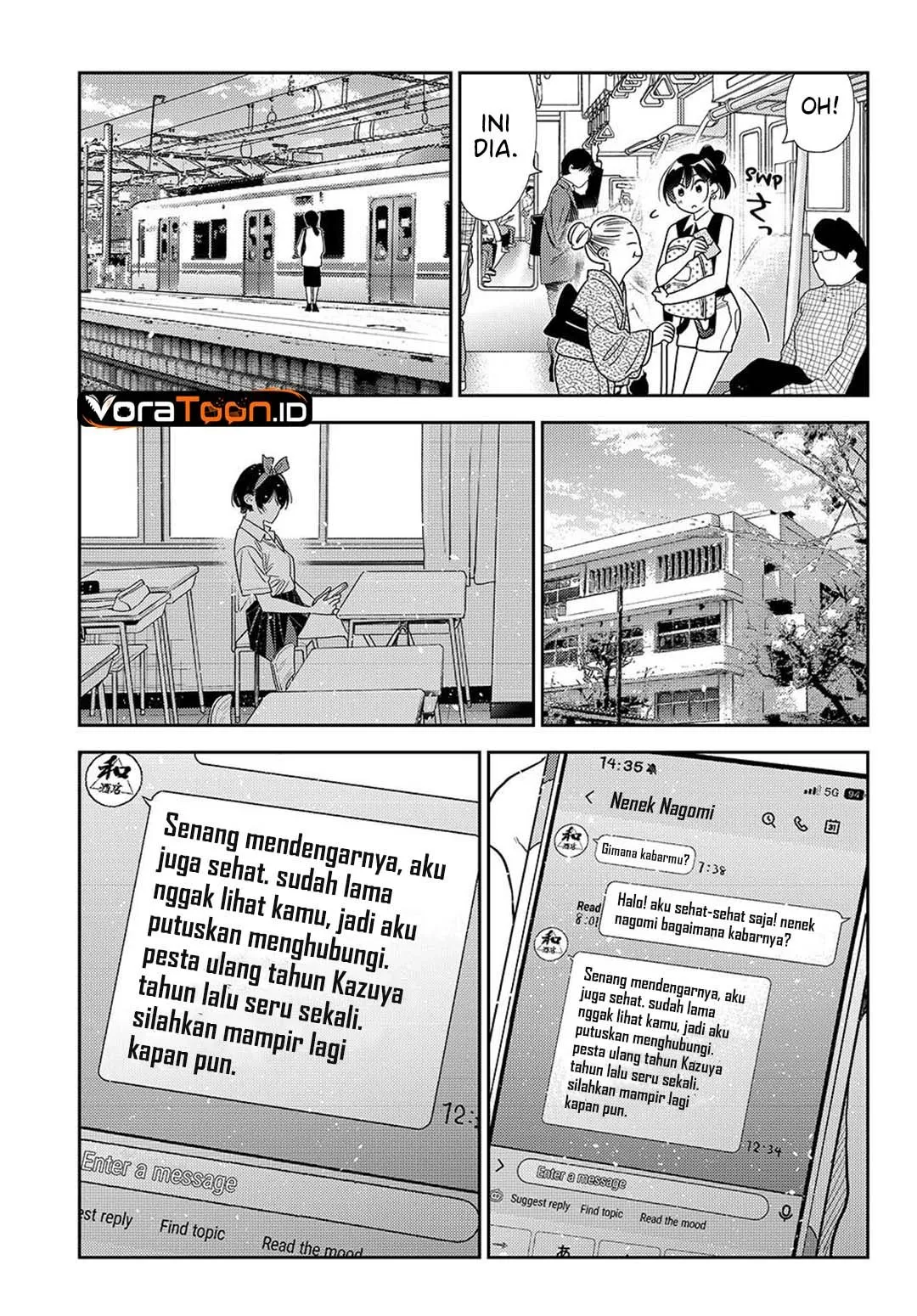 Kanojo, Okarishimasu Chap 440 - Next Chap 441