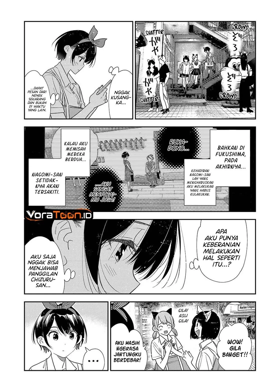 Kanojo, Okarishimasu Chap 440 - Next Chap 441
