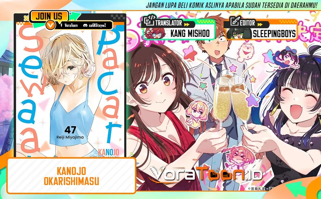 Kanojo, Okarishimasu Chap 441 - Next Chap 442