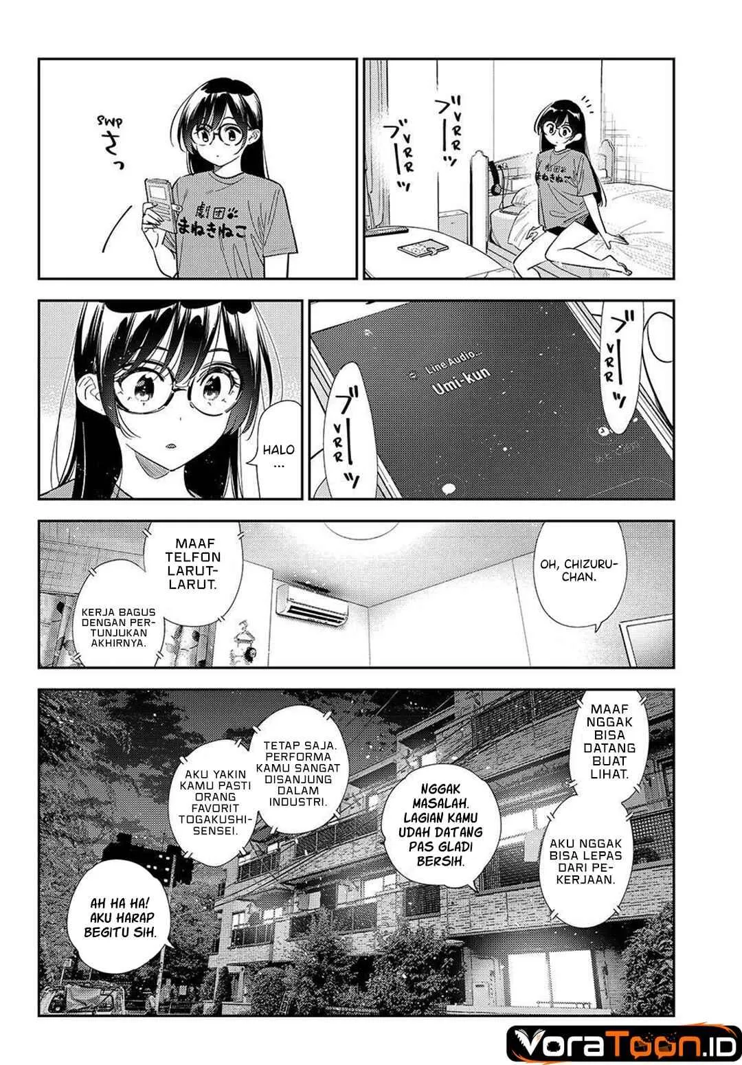 Kanojo, Okarishimasu Chap 443 - Next Chap 444