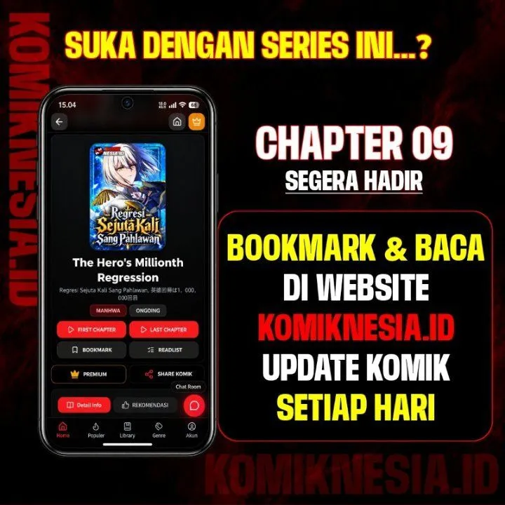 
              The Hero’s Millionth Regression             Chapter 8