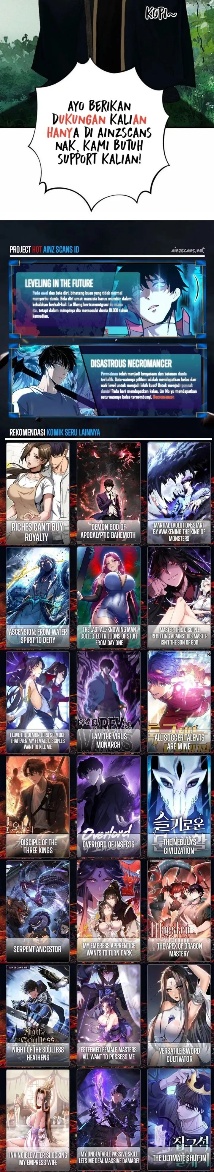 Disastrous Necromancer Chapter 317