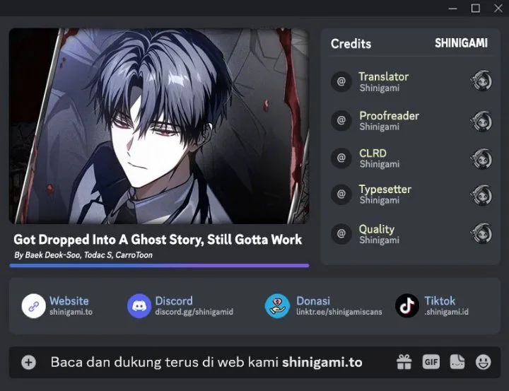 
              Got Dropped Into A Ghost Story, Still Gotta Work             Chapter 41