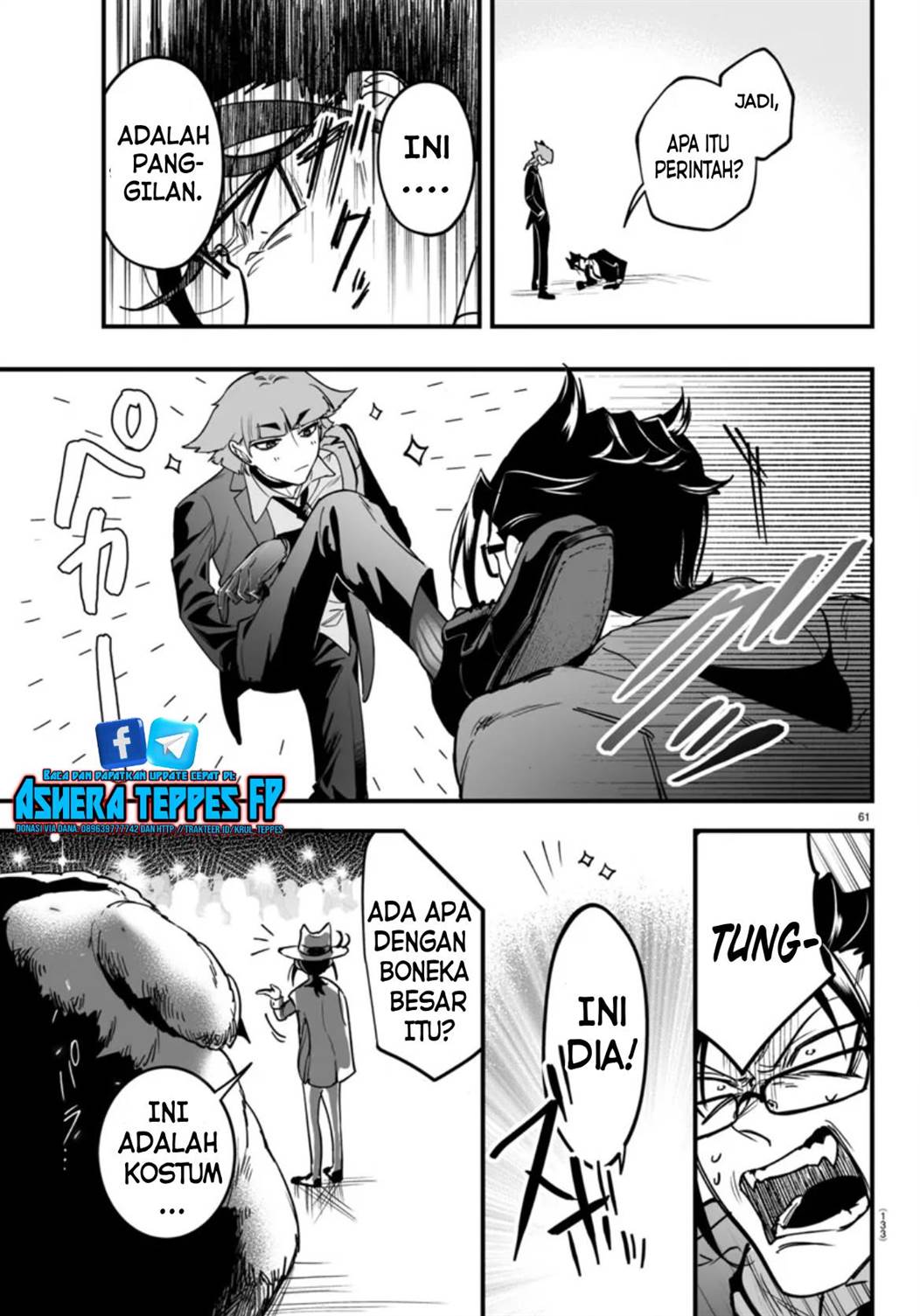 
              Mairimashita! Iruma-kun Mafia AU             Chapter 2