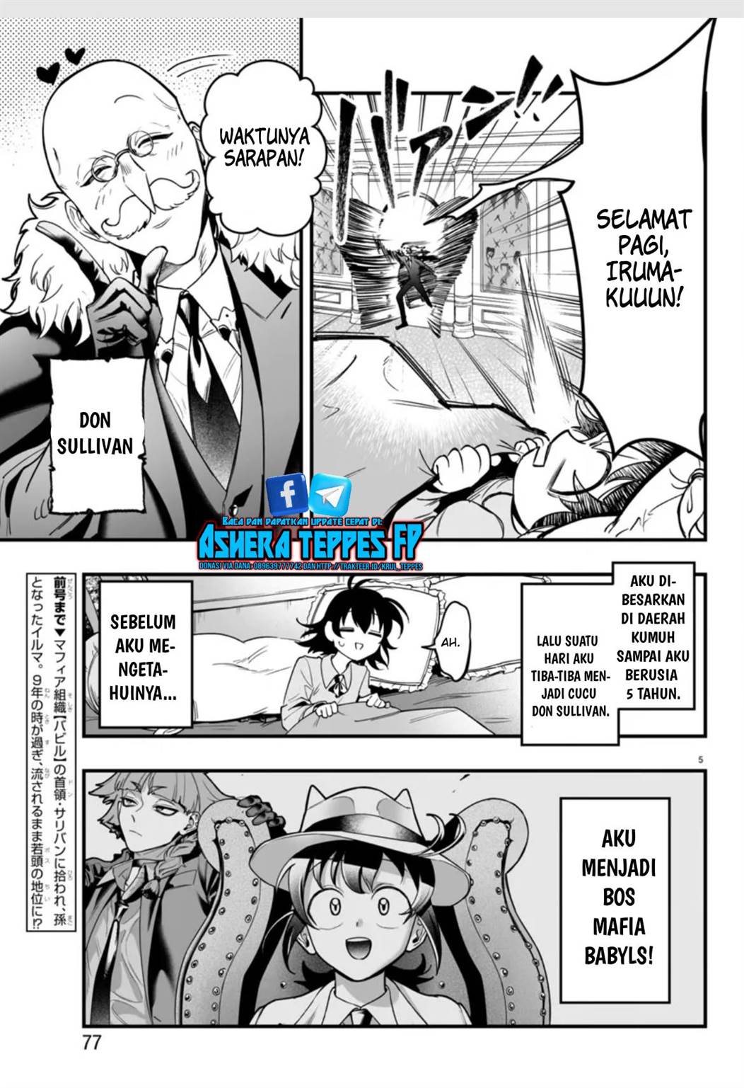 
              Mairimashita! Iruma-kun Mafia AU             Chapter 2