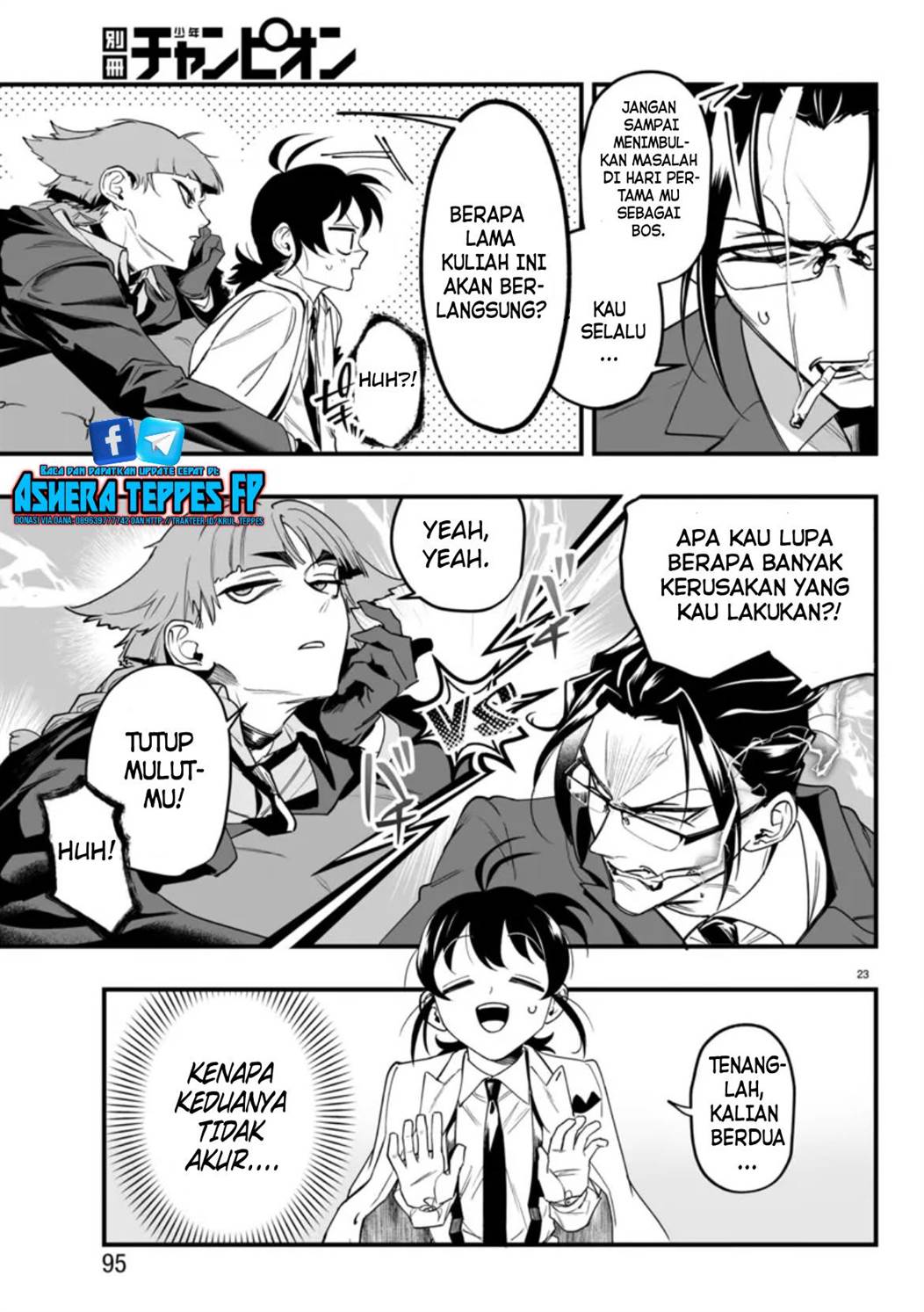 
              Mairimashita! Iruma-kun Mafia AU             Chapter 2
