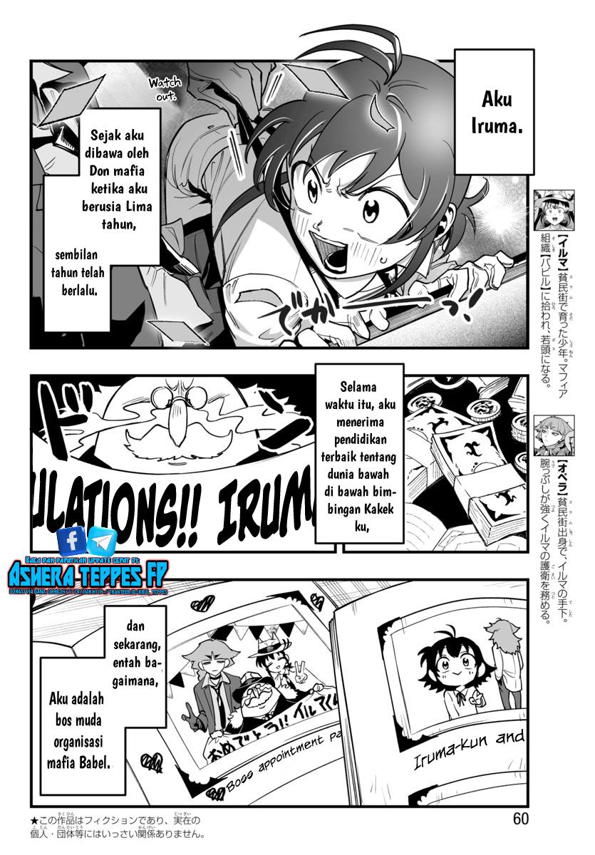 
              Mairimashita! Iruma-kun Mafia AU             Chapter 3