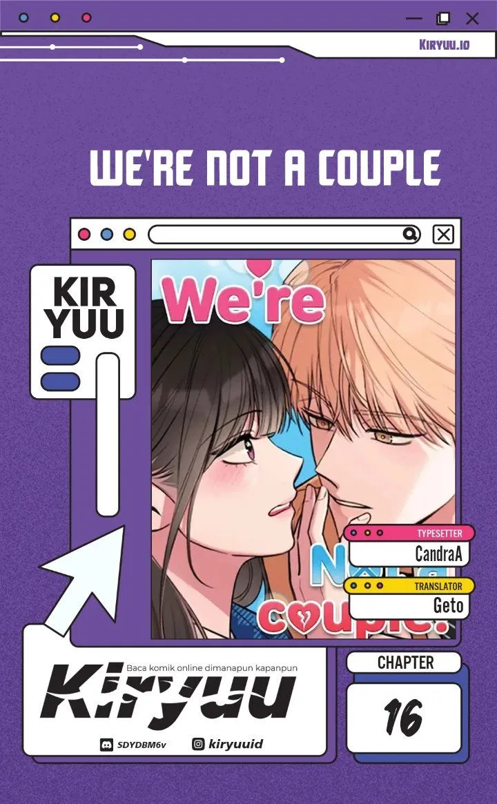
              We’re Not a Couple!             Chapter 16