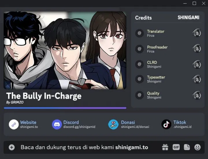 The Bully In Charge  Chap 203 - Next Chap 204