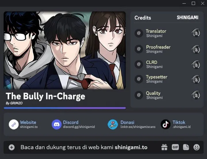 The Bully In Charge Chap 205 - Next Chap 206