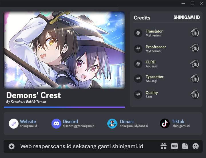 
              Demons’ Crest             Chapter 18
