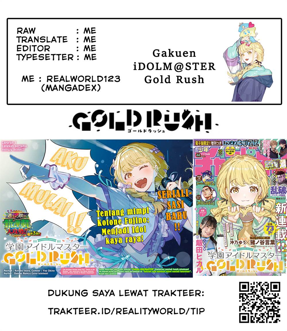 
              Gakuen Idolm@ster Gold Rush             Chapter 13