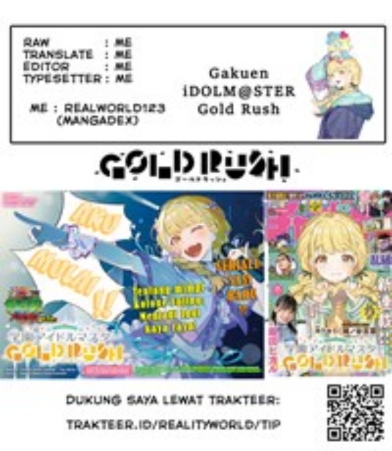 
              Gakuen Idolm@ster Gold Rush             Chapter 20
