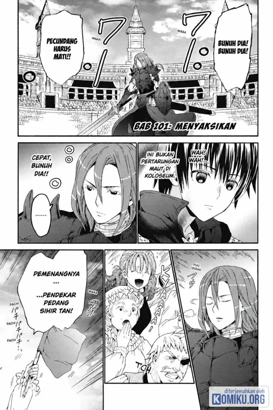 Death March kara Hajimaru Isekai Kyousoukyoku Chap 101 - Next Chap 102