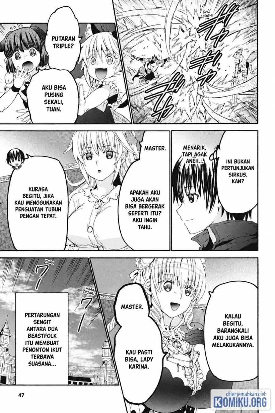 Death March kara Hajimaru Isekai Kyousoukyoku Chap 101 - Next Chap 102