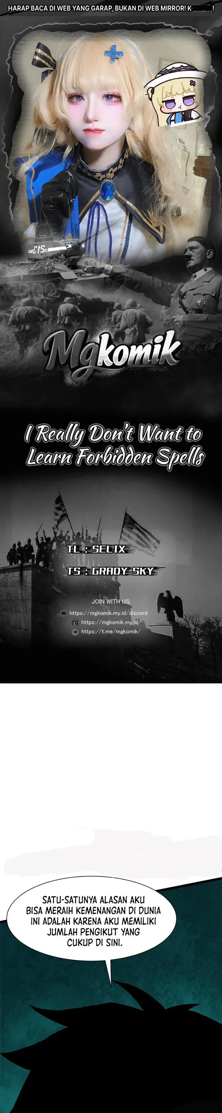 I Really Don’t Want to Learn Forbidden Spells Chapter 170